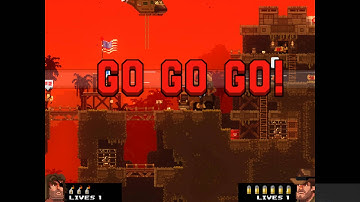 Broforce - Complete Local Co-op Playthrough Part 3 (1080p, 60fps, Ultra)