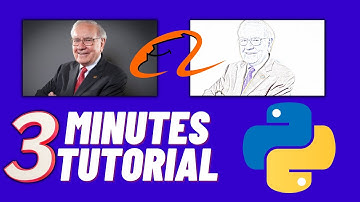 How to convert photo to sketch? - Python CV2