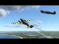 Curtiss P-40 Warhawk против  двух Ju 52,  обе цели уничтожены