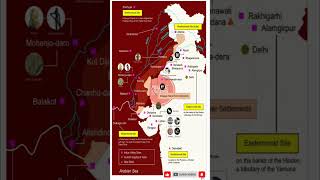 Indus valley civilization sites #upsc #map #sitesabeseltiktokbaila #valley #upscmains #bpscmains