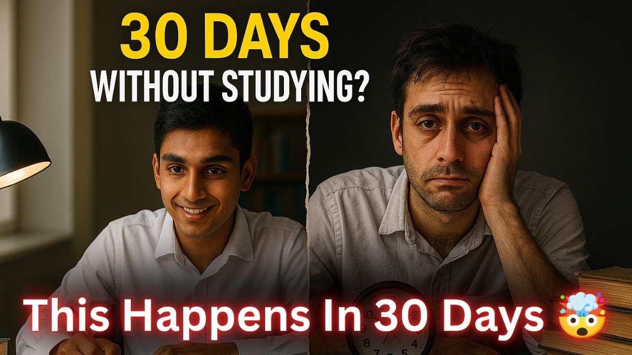 What Happens If You Don’t Study for 30 Days? 😱 [Science Explained