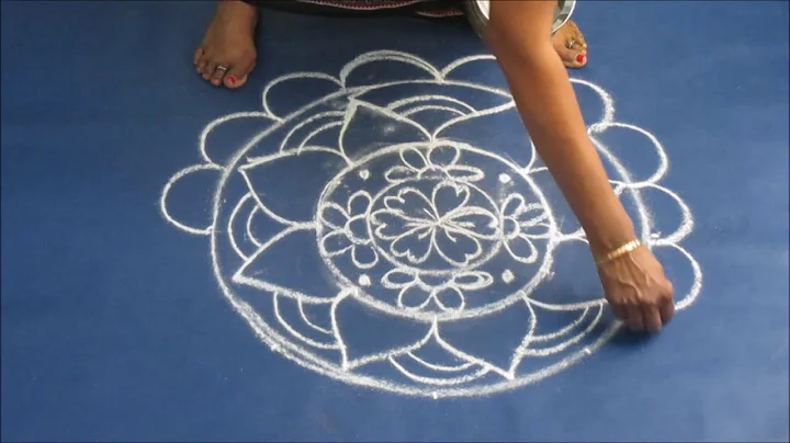 Margazhi kolam 27   Dhanur month koam