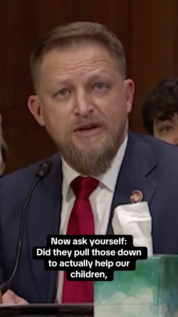 Lawmaker gives emotional testimony about losing son to suicide after sextortion scam #shorts