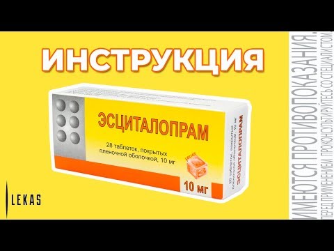 Video: Escitalopram - Navodila Za Uporabo, Pregledi, Analogi, Cena Tablet