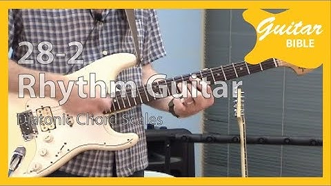 Rhythm guitar Lesson(28-2) Diatonic Chord Scales