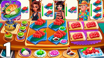 Cooking Love - Crazy Chef Restaurant cooking games - Gameplay Walkthrough Part 1 (Android & iOS)