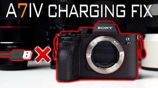 Sony A7IV Charging Issue FIX