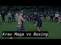 What happens if you kick a boxer krav maga vs boxing