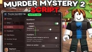 Mm2 Script Thunder Hubauto Farm,Auto Aim, Noclip