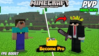 Top 5 Java Edition Pvp Mods For Minecraft PE 1.20 || PVP Mods MCPE