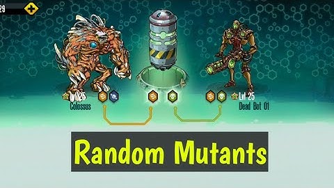 Mutants Genetic Gladiators Random Cross Breed (Part-21) : MGG