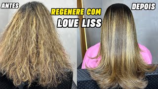 Como Regenerar o Cabelo com a Love Liss | LOVE MILLION - YouTube