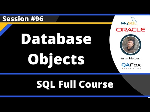 SQL - Part 96 - Database Objects