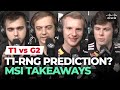 G2 vs T1 conference: caPs's MSI takeaway? Jankos's favorite moment? Flakked on Keria?