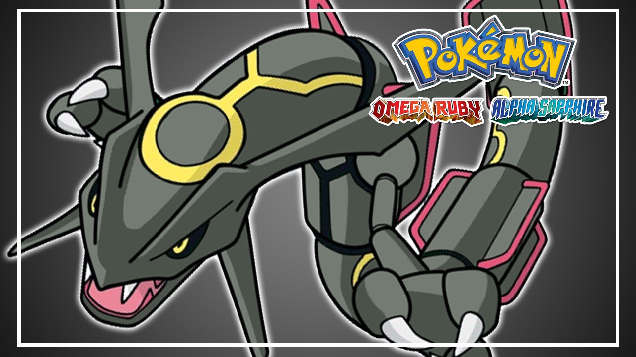 Pokemon Omega Ruby Alpha Sapphire: Shiny Mega Rayquaza & Dragon Ascent -  Mootypwns 