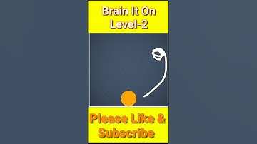 //Brain It On Level-2//Make The Ball Hit The Left Wall#Viral#Gaming #Shorts#Gaurav Techno Yt Gaming
