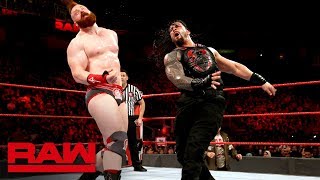 Roman Reigns vs. Sheamus: Raw, Feb. 12, 2018 Roman Reigns vs. Sheamus: Raw, Feb. 12, 2018