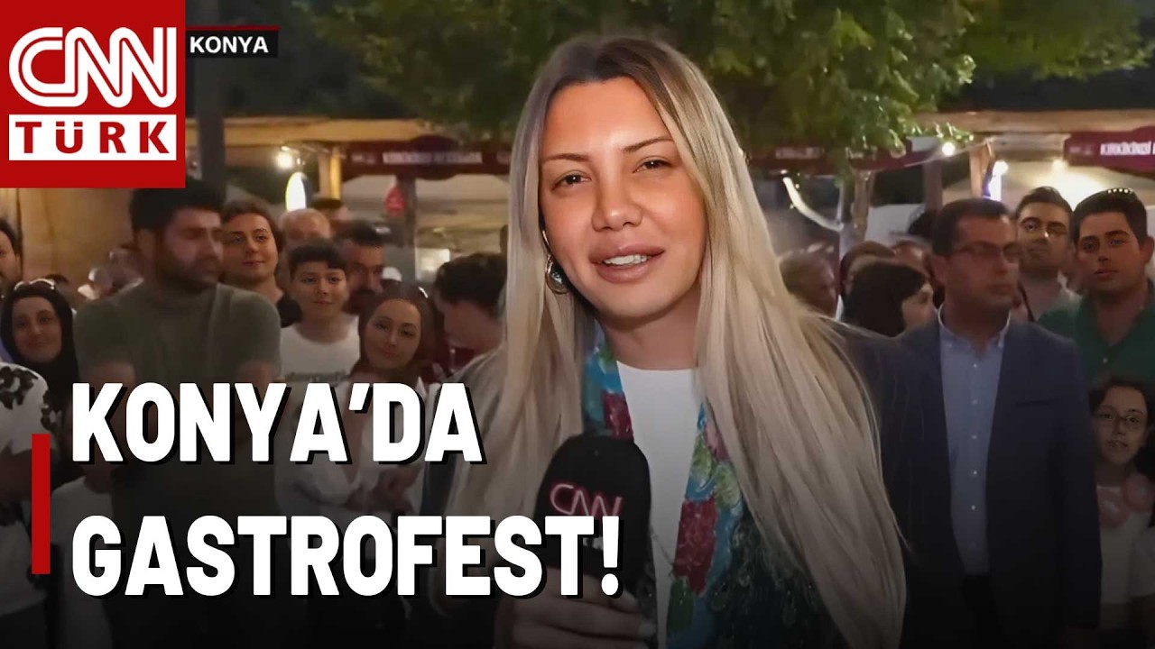 CNN TÜRK Konya'dan Canlı Yayında! Selçuklu'dan Günümüze Konya Mutfağı Tanıtılıyor...