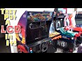 Repairing midways famous cruisn exotica arcade machine vintage nintendo lcd swap 