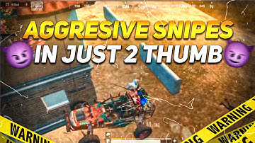 ⚡AGGRESSIVE THUMB SNIPES LIKE @Akki2opGaming😳|| 🖤 JONATHAN 2 FINGER CONTROLS. #2FINNGER #AKKI2OP