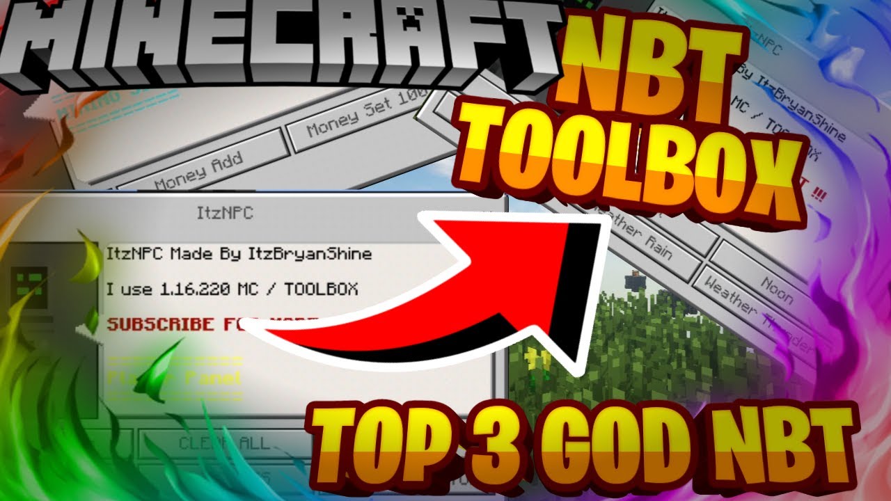 Nbt теги майнкрафт. Minecraft Toolbox NBT Editor. Toolbox open.