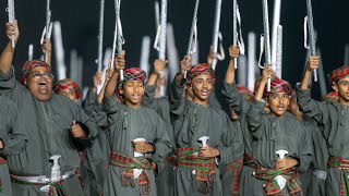 لوحة فن الزامل من المهرجان الطلابي         سمعها