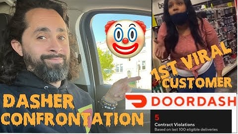 DoorDash Driver Deactivated: The 1st Customer to Go Viral for Reporting Order NOT Recieved😳