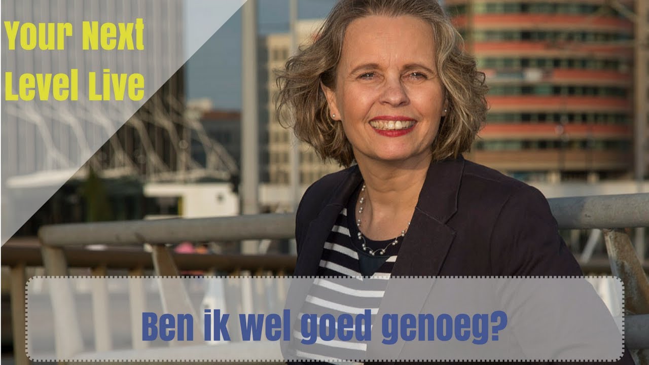 Wat als je denkt: Ik ben niet goed genoeg. Wie zit er nou op mij te