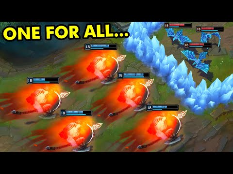 BEST OF ONE FOR ALL 2024 (5x Neeko Disguise, Cho'gath Infinite Knockups, 5 Ashe vs 5 Caitlyn...)