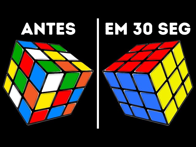 Como montar um cubo mágico