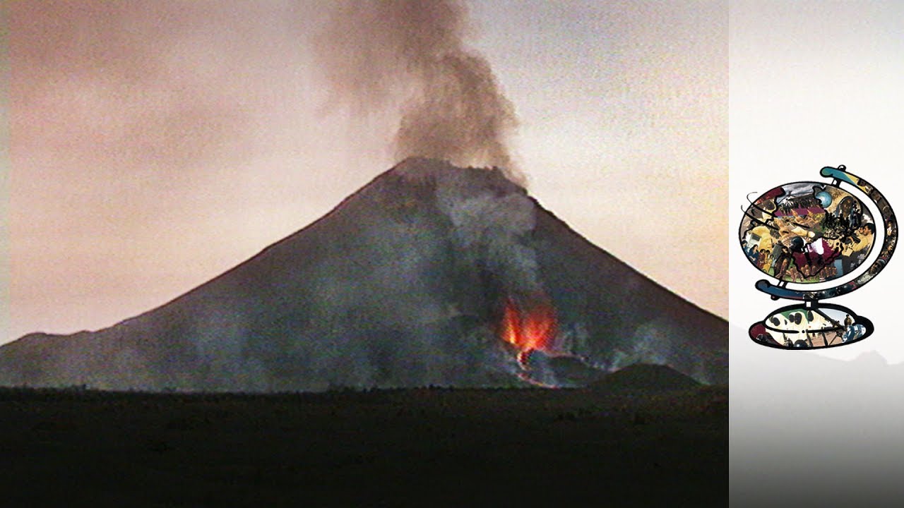 Location of Fogo volcano, identified as Agua de Pau volcano (Moore
