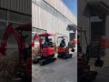 Which on you like 2 Ton or 1.5 Ton mini excavator? #miniexcavator #excavator #construction #factory