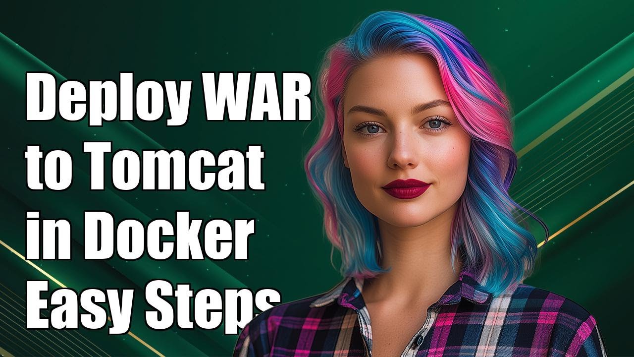How to Deploy Spring WAR Files to Tomcat in a Docker Container - YouTube