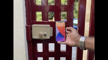 como abrir un llavín eléctrico con un Smartphone