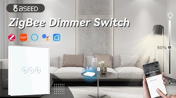 Bseed zigbee dimmer switch install and connect tutorail | Ft. bseed