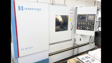 HARDINGE RS150MSY - VIDEO DEMO