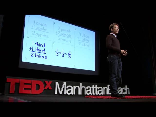 Math isn't hard, it's a language | Randy Palisoc | TEDxManhattanBeach class=