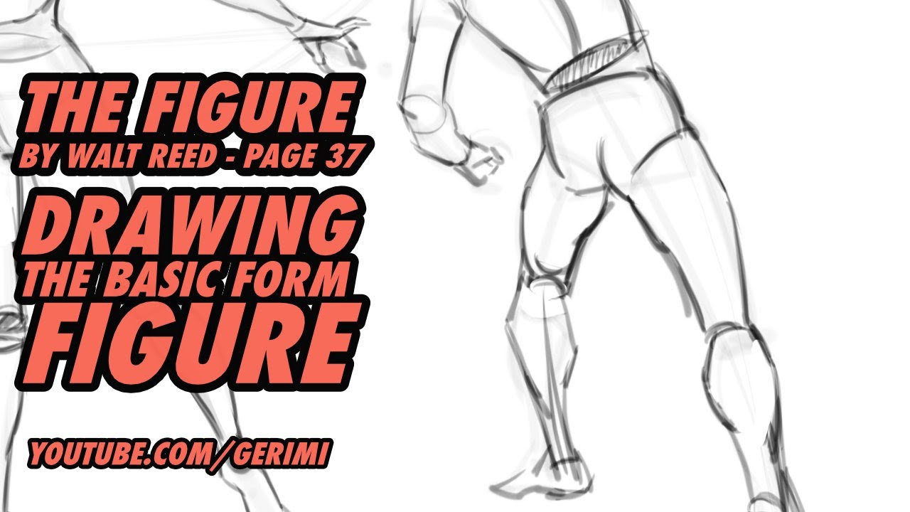THE FIGURE by Walt Reed. Page 37. Drawing the basic form figure - YouTube