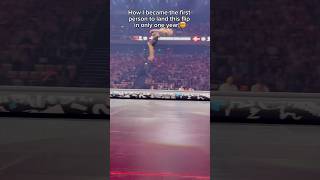 Download Lagu Performing a worlds first in only 1 year!🤯#airtrack #gymnast #gymnastics #flips #flip #tumbling MP3 Download Lagu Performing a worlds first in only 1 year!🤯#airtrack #gymnast #gymnastics #flips #flip #tumbling MP3