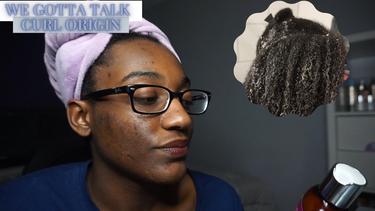 A CURL ORIGIN WASHDAY ON TYPE 4 HAIR | THIS WAS INTERESTING...