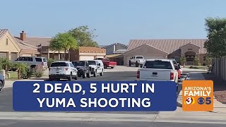 Two dead, five injured after shooting in Yuma