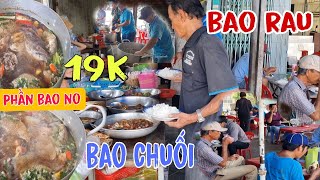 Cơm phần bao no, bao rau, bao chuối, dành cho công nhân lao động nghèo khó khăn giá 19k