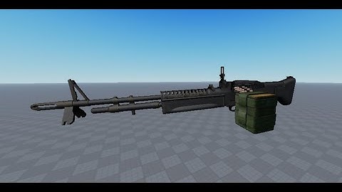 M60 || Roblox FE Gun Kit Animation