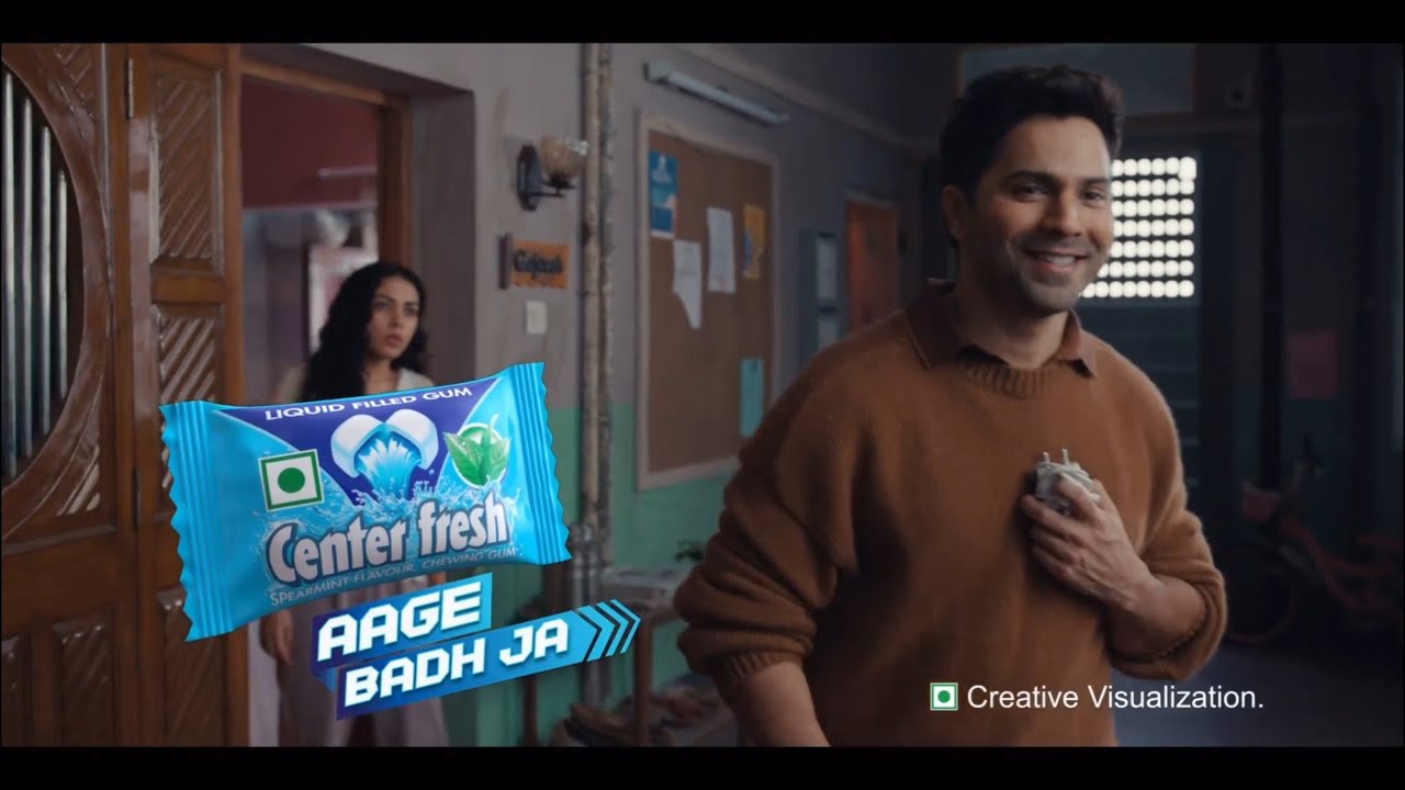 Centre Fresh - Aage Badh Ja//Ft. Varun Dhawan//New Ad//2024|| - YouTube