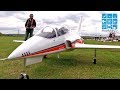 HUGE VIPERJET JOSEF MÖGN RC TURBINE JET AEROBATIC FLIGHT MULTIPLEX AIRSHOW 2015