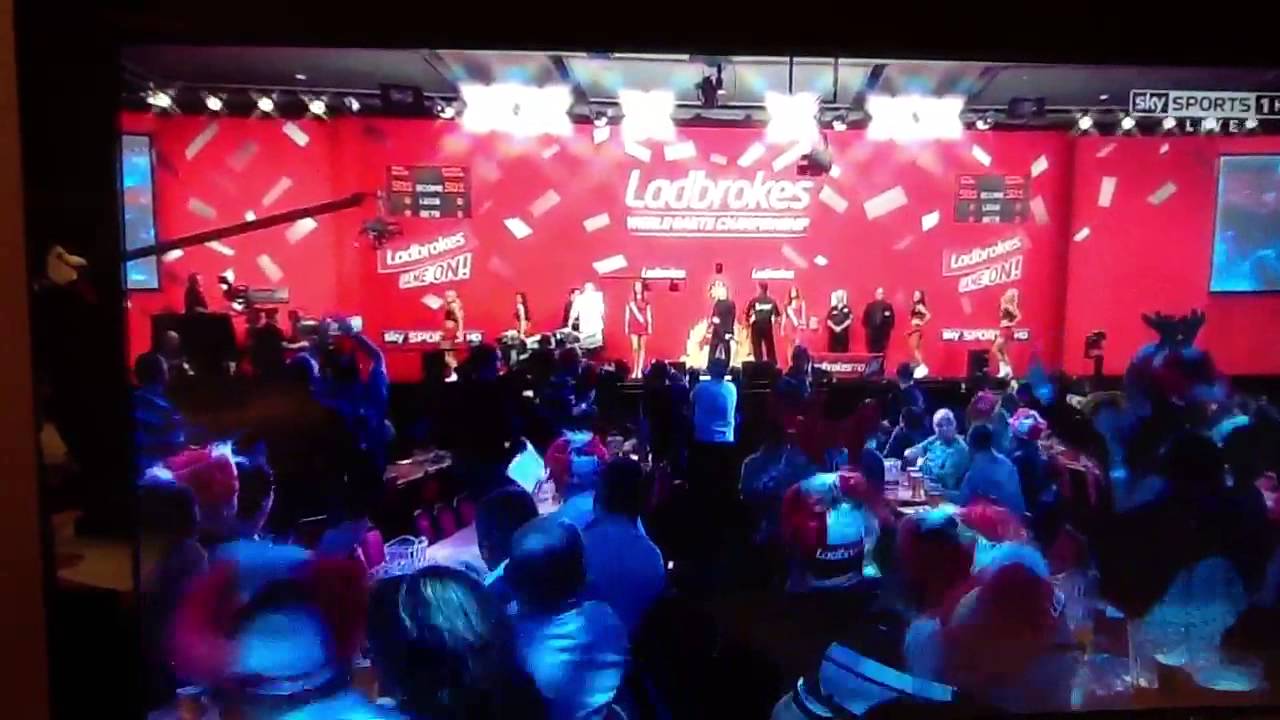 PDC World Darts Championship Walk On Dancers 2013 YouTube