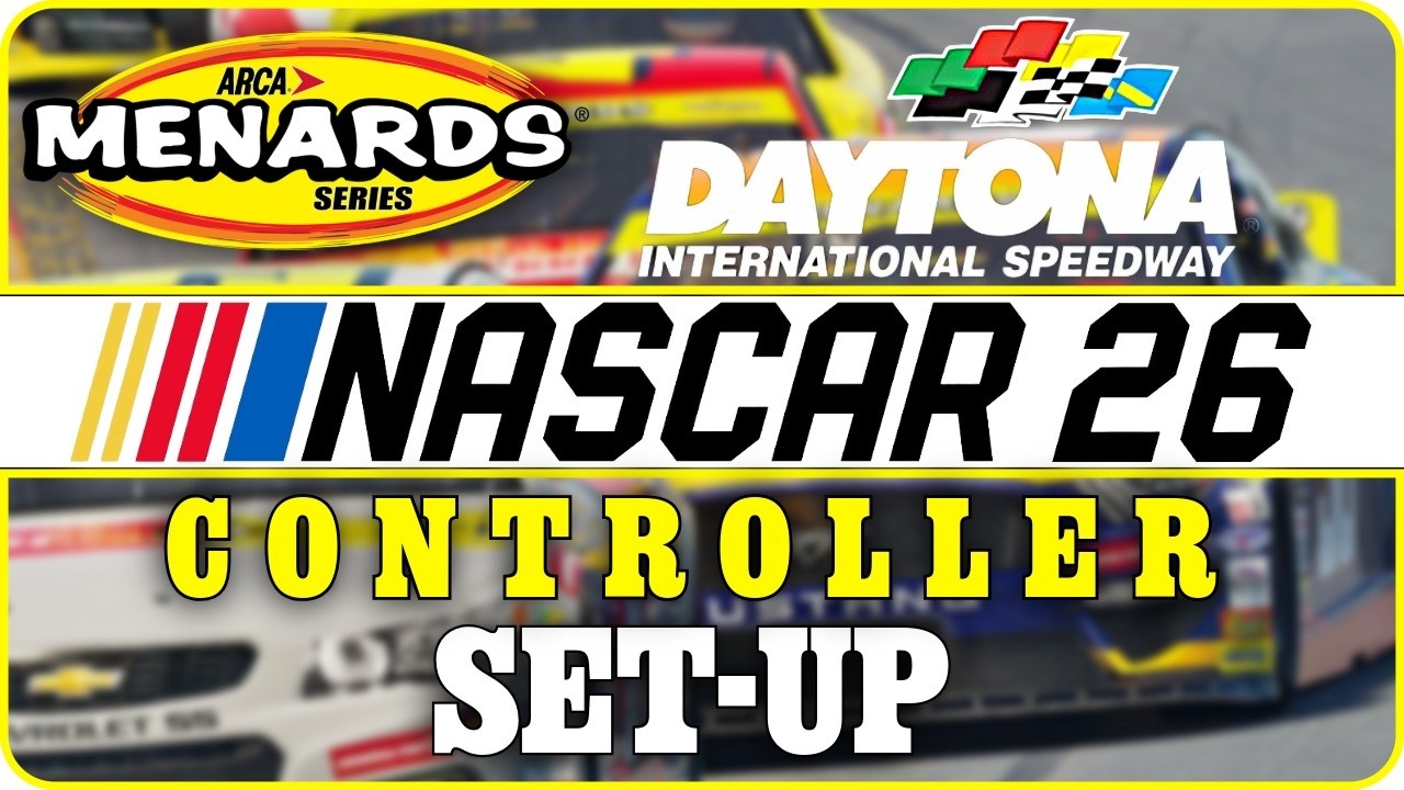 Daytona custom (CONTROLLER) setup for Arca Menards series Nascar 26 setups