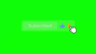 2023 Subscribe Green Screen | Green Screen Subscribe Button | Green BackGround Screen (No Copyright)