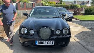 2002 Jaguar S Type R Original Jaguar Press Car Engine Bay Clean BD02 ORT