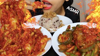 KEPEDESAN LEVEL DEW4‼️MASAK CEKER MERCON LUNAK SAMBELNYA BARB4R MAKSIMAL 🥵 || ASMR MUKBANG INDONESIA